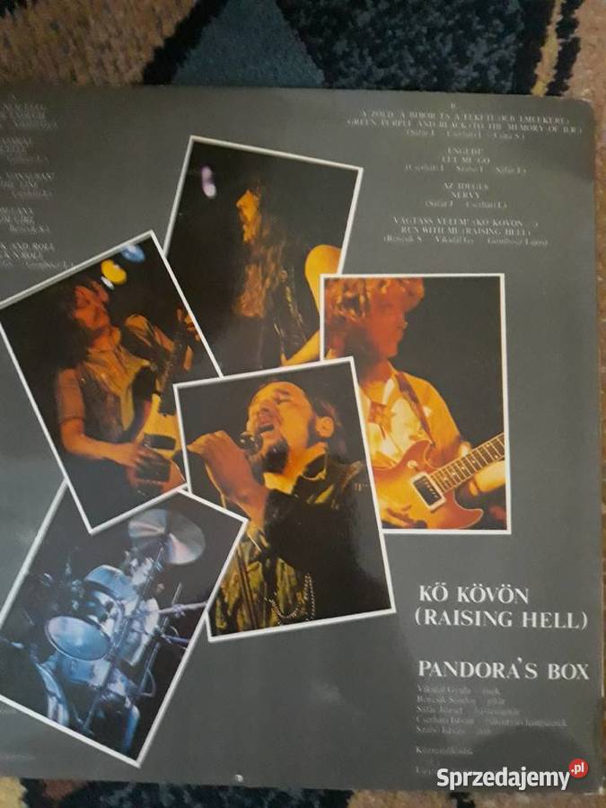 Z klasyki węgierskiego hard rocka PANDORAX BOX Płyty i kasety Rzeszów