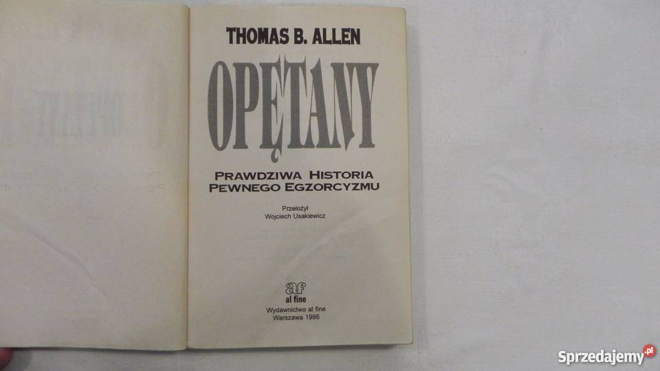 OPĘTANY PRAWDZIWA HISTORIA PEWNEGO EGZORCYZMU Koszalin