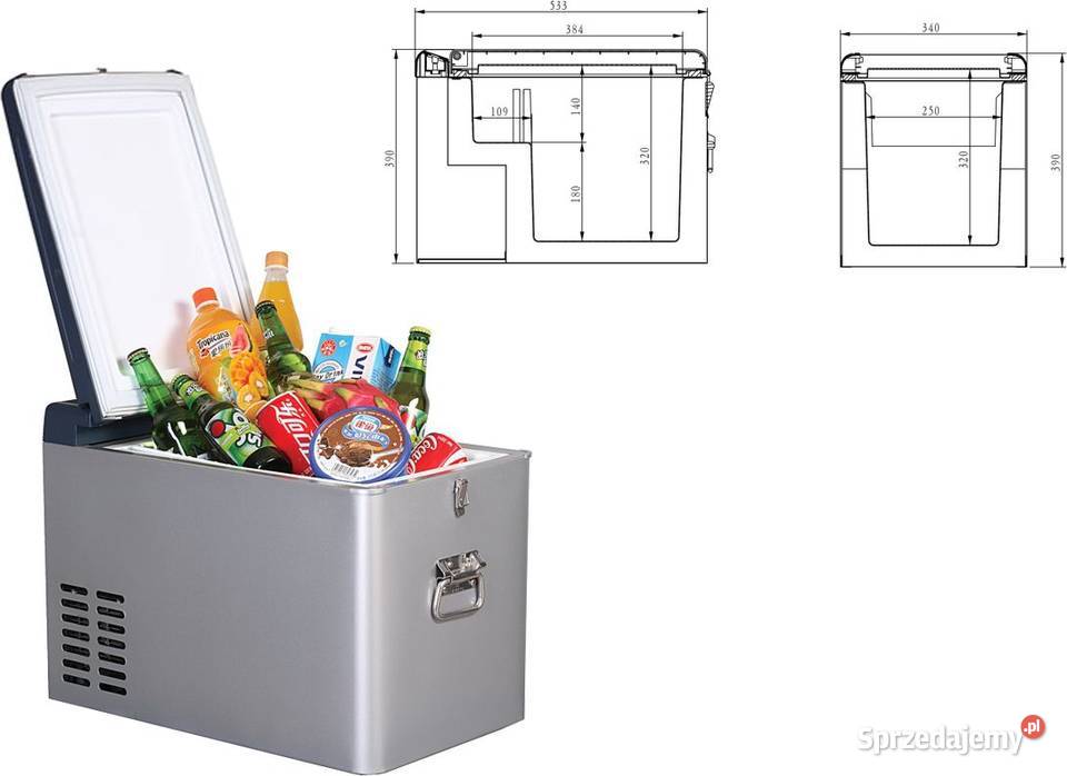 LODÓWKOZAMRAŻARKA TURYSTYCZNA SAMOCHODOWA 25L mazowieckie