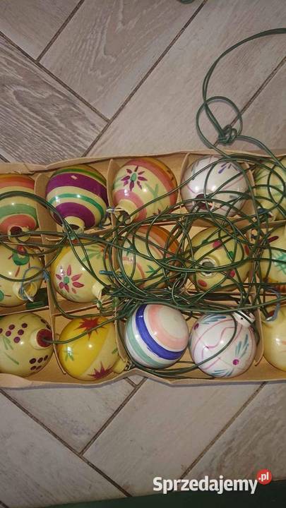 Lampki Choinkowe Vintage z lat PRLu Unikat Łódź