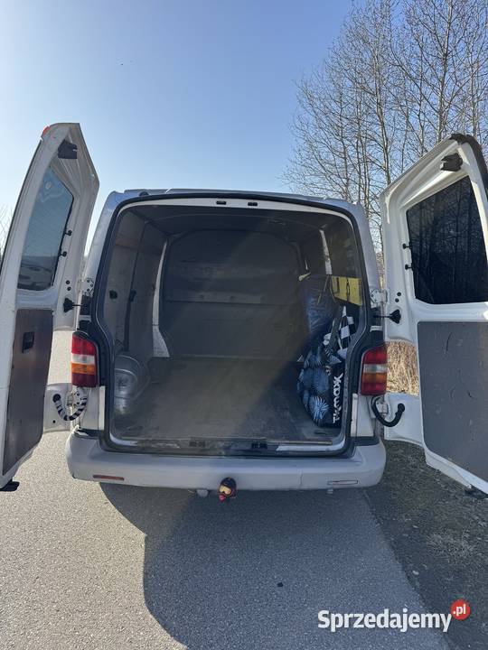 VW Transporter T5 Furgon 19 TDI Klima hak diesel mazowieckie Garwolin