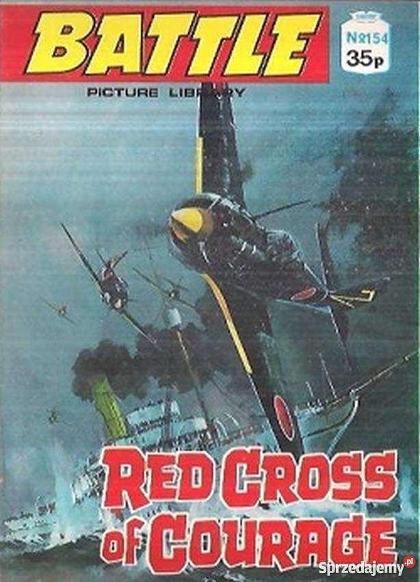 BATTLE PICTURE LIBRARY RED CROSS OF COURAGE Komiksy Piła