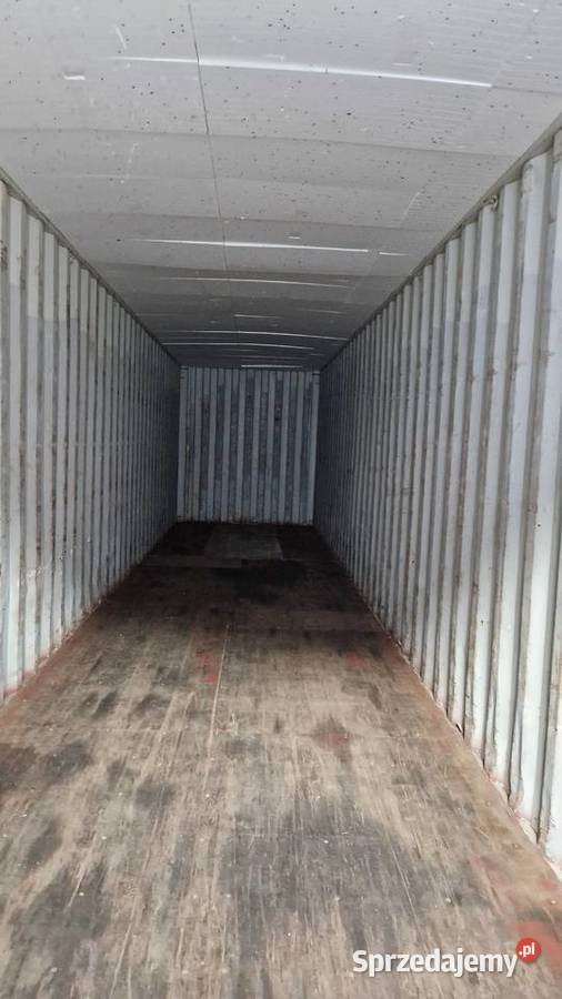 Kontener Morski 40 HC Wym 12x240mWys290m Pozostałe Somianka-Parcele