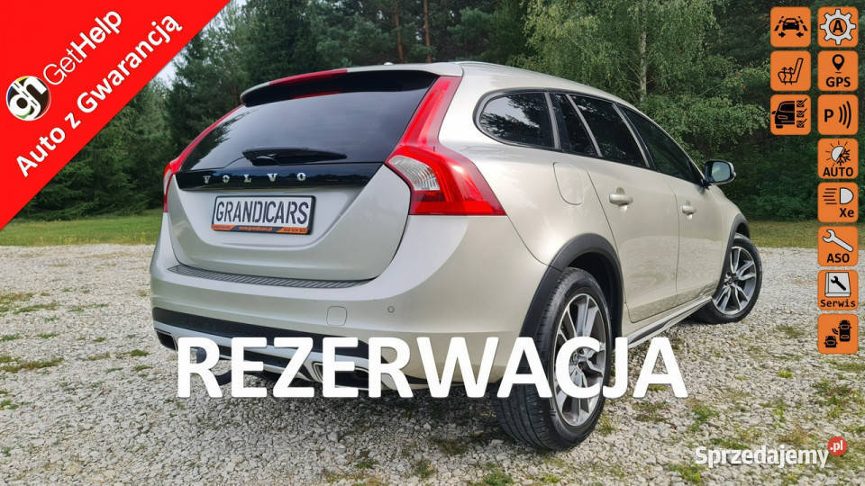 Volvo V60 Cross Country 20d 150 Cross Country nieuszkodzony Chmielnik