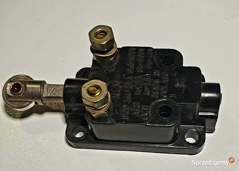 Przełącznik krańcowy KLM2R 6A 500V krańcówka z kujawsko-pomorskie Bydgoszcz