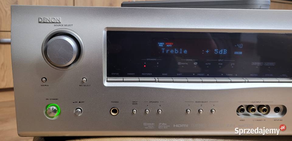 Denon AVR1509 amplituner 51 HDMI z oryginalnym Zalesie Golczowskie