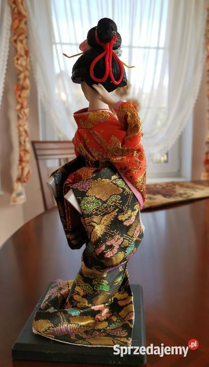 Japońska lalka figurka Geisza Lędziny