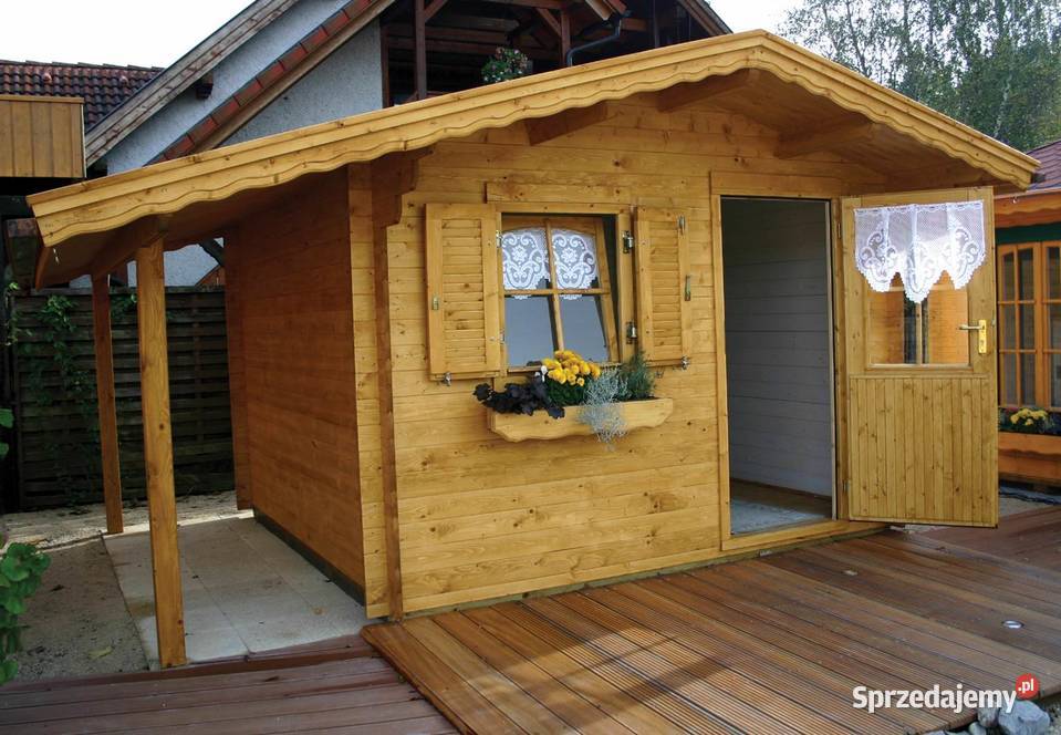 Domek narzędziowy 3 x 2m taras 3 x 11m z dachem Krzyż Wielkopolski sprzedam