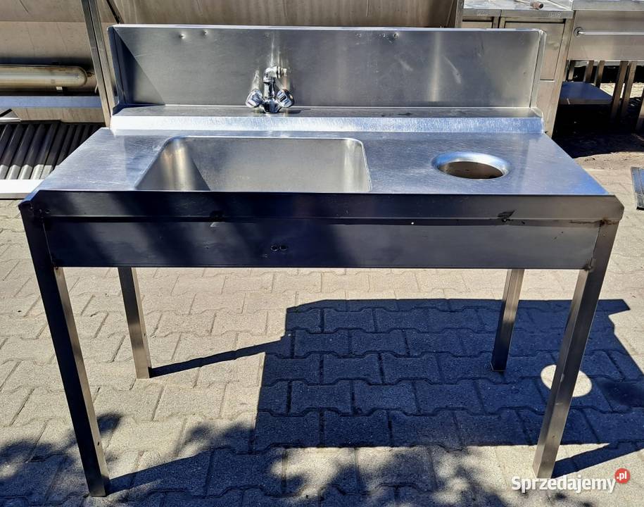 ZLEW Z OTWOREM NA ODPADY 1237085 M911N Gastronomia wielkopolskie Nowe Skalmierzyce