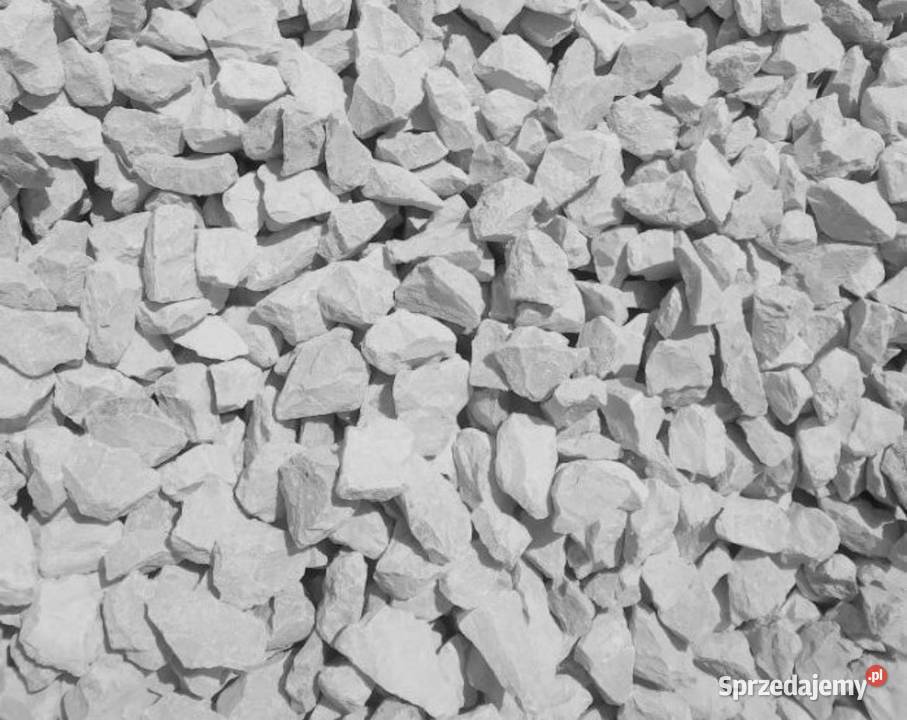 Białe Kruszywo Ogrodowe Grys Śmietankowy Kamień Otwock sprzedam