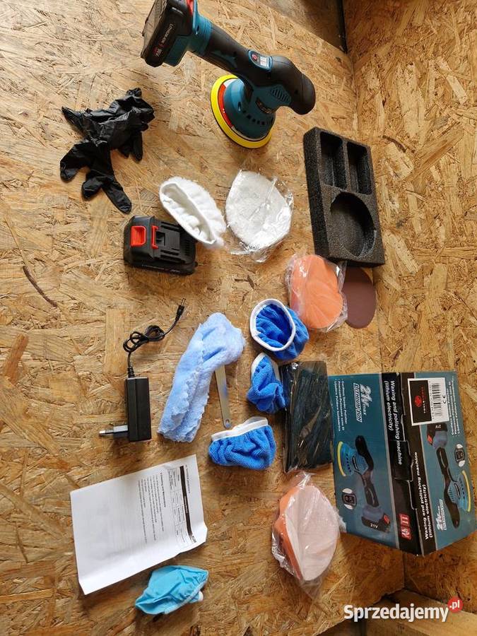 Polerka mimośrodowa samochodowa akumulatorowa Głogowa