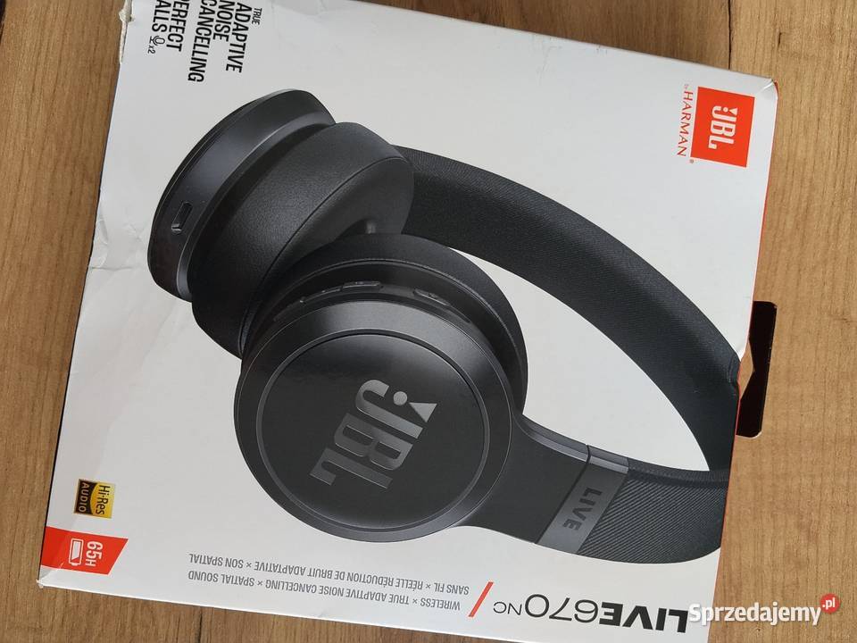 JBL Live 670NC Stan ANC Bluetooth Słuchawki i głośniki świętokrzyskie Kielce sprzedam