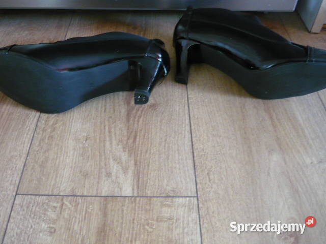 Botki Lycra czarne 24cm Myszków