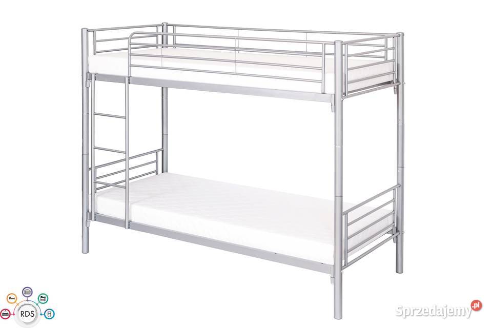 1000x Łóżko piętrowe metalowe WOJSKOWE kwaterowe 97cm Łóżka pomorskie