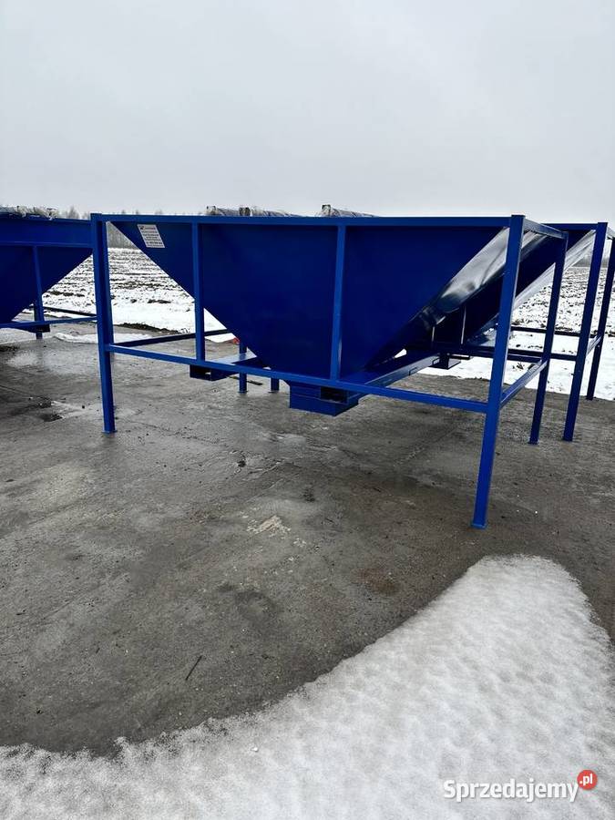 Bufor kosz zasypowy zasobnik 19 m3 łódzkie
