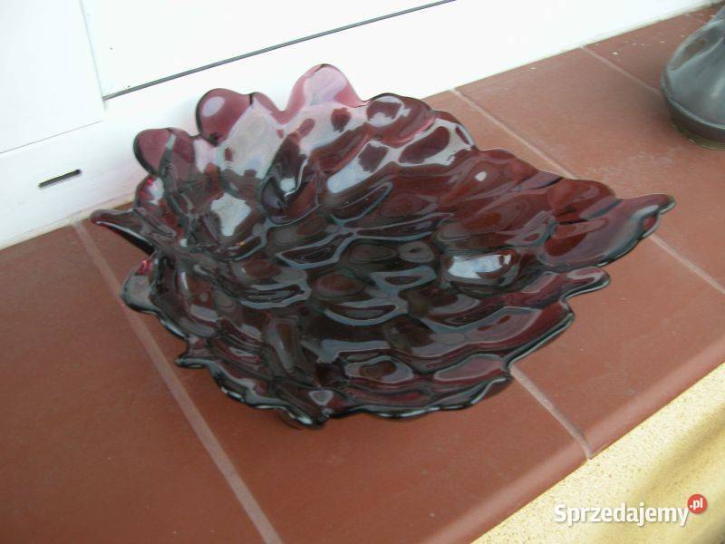 szklana patera grono Gorzów Wielkopolski