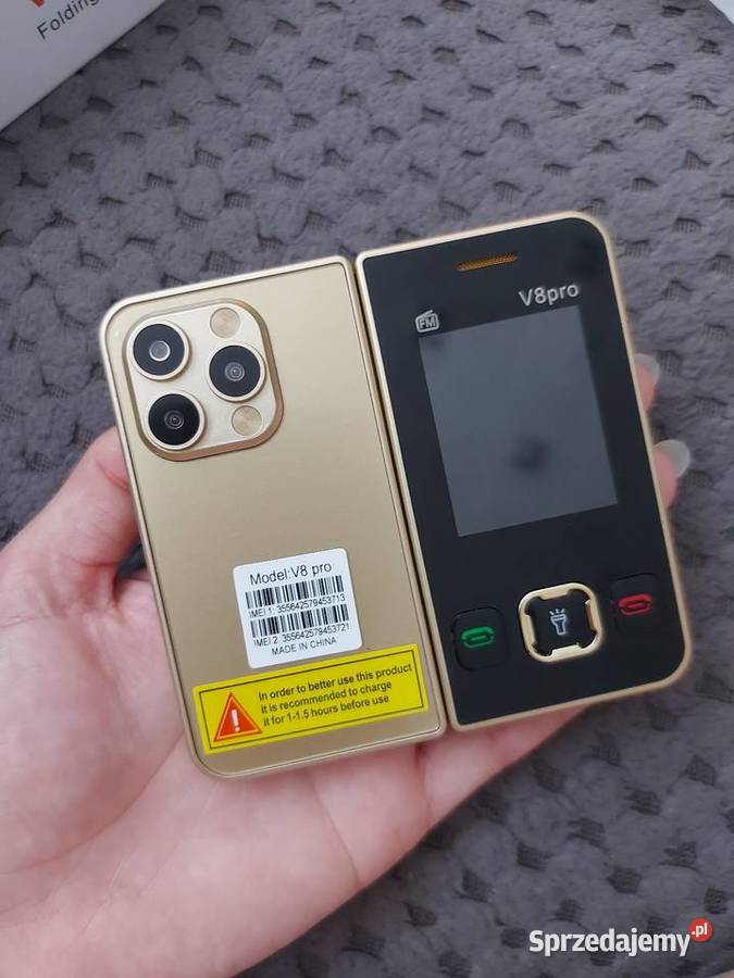 Mały telefon V8 pro Sosnowiec sprzedam