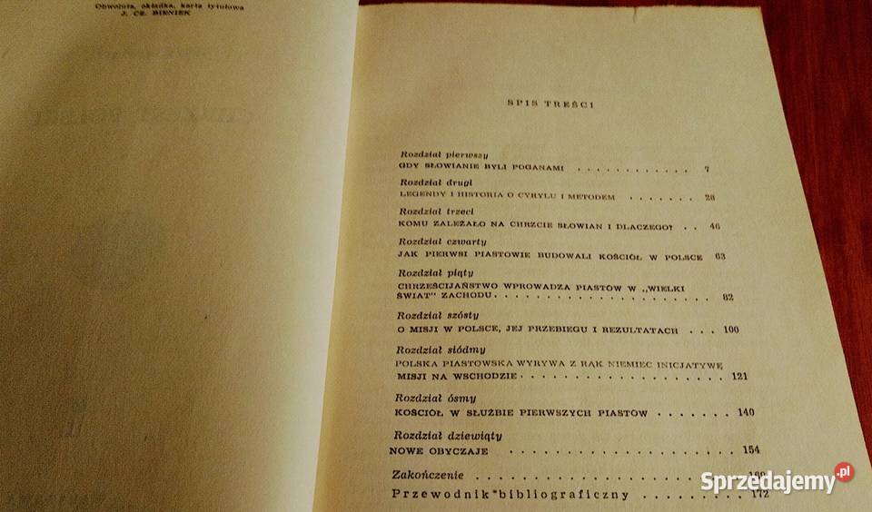 Chrzest Polski Jerzy Dowiat Biblioteka Wiedzy