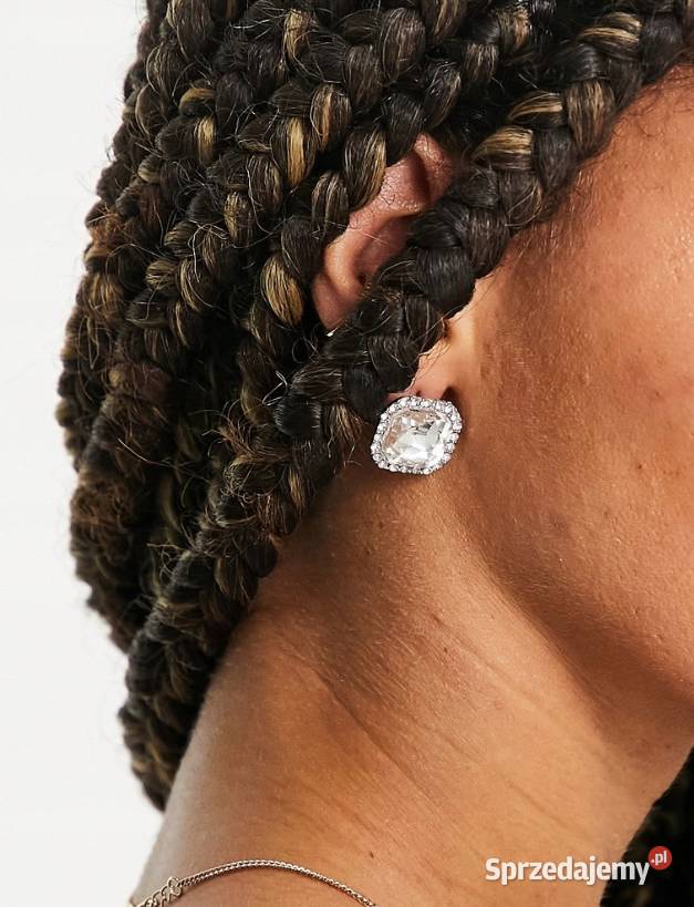 Bogato zdobione kolczyki biznesowe z Londynu Kraków sprzedam