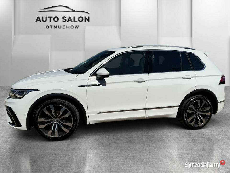 Volkswagen Tiguan RLINE SKÓRA panorama ACC blis wspomaganie kierownicy Otmuchów