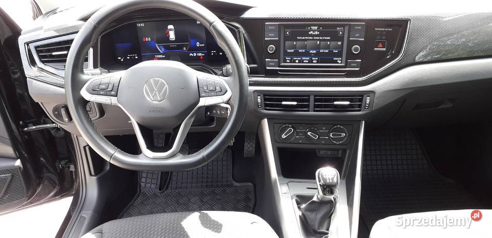 Volkswagen Polo VI 10 VW 2022 lift tsi Virtual światła do jazdy dziennej Łódź