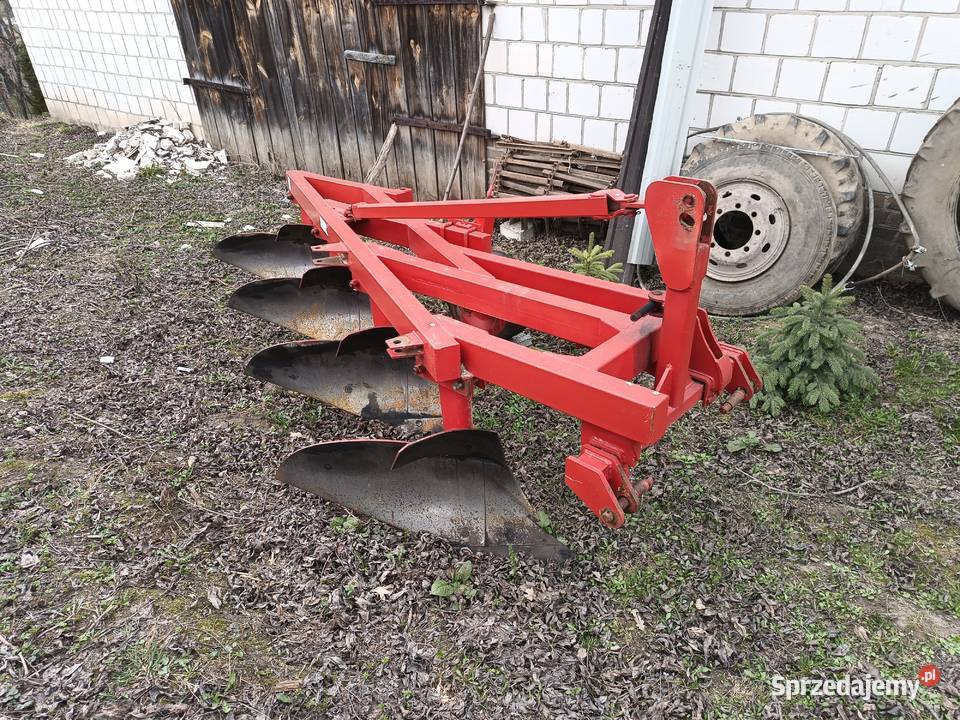 Pługi 4skibowe 40 zrywalne na wysokiej słupicy