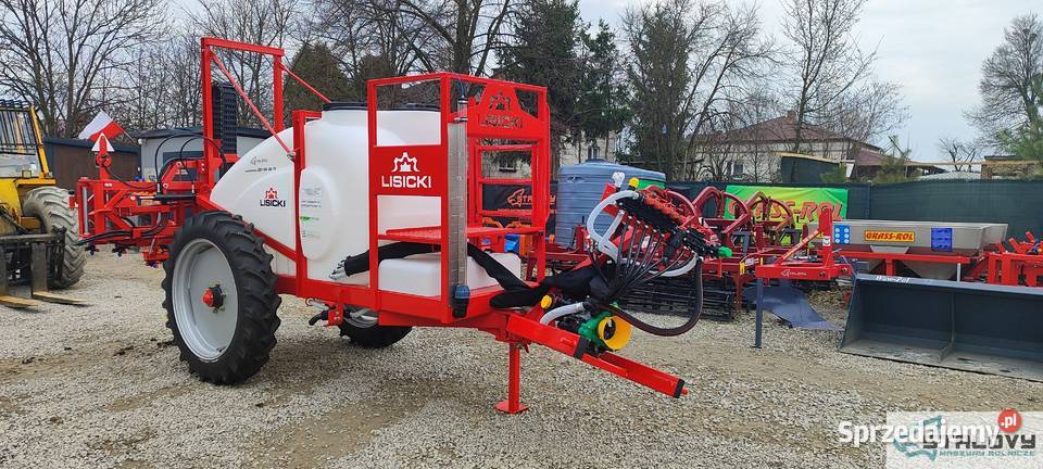 STALOVY Opryskiwacz ciągany 1500l lanca 15m lubelskie Barchaczów