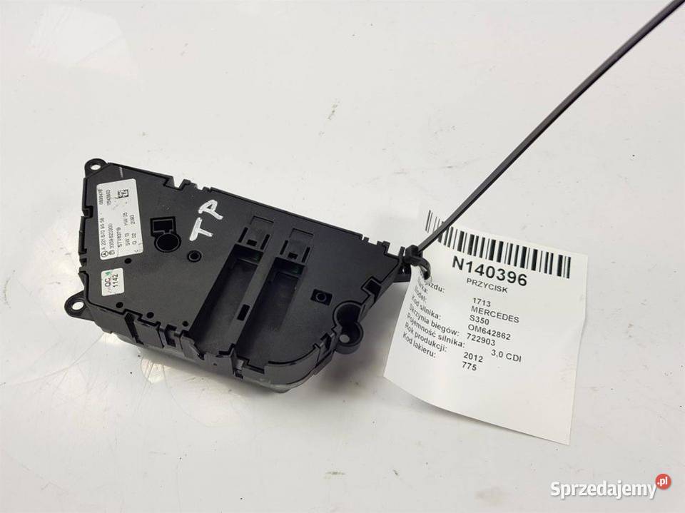 PRZYCISK S350 W221 A2218709558 Lipno