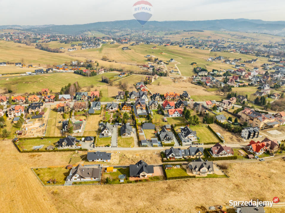 Działka z pozwoleniem na budowę Nowy Targ Grel 20m