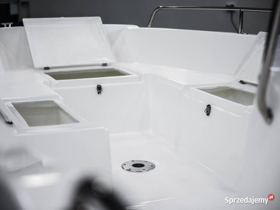 ŁÓDZ MOTOROWA SUNDECK 480 OPEN Z PRZYCZEPĄ NOWA Wrocław sprzedam