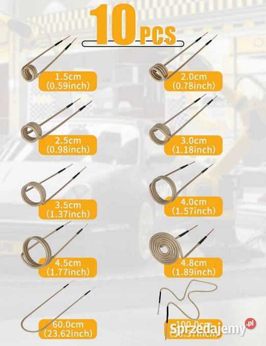 Zestaw cewek do nagrzewnic indukcyjnych TAZCH7ES Bydgoszcz