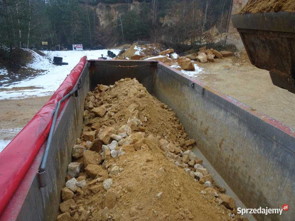 Pospółka drogowa pod parking drogi place kostkę łódzkie Radomsko