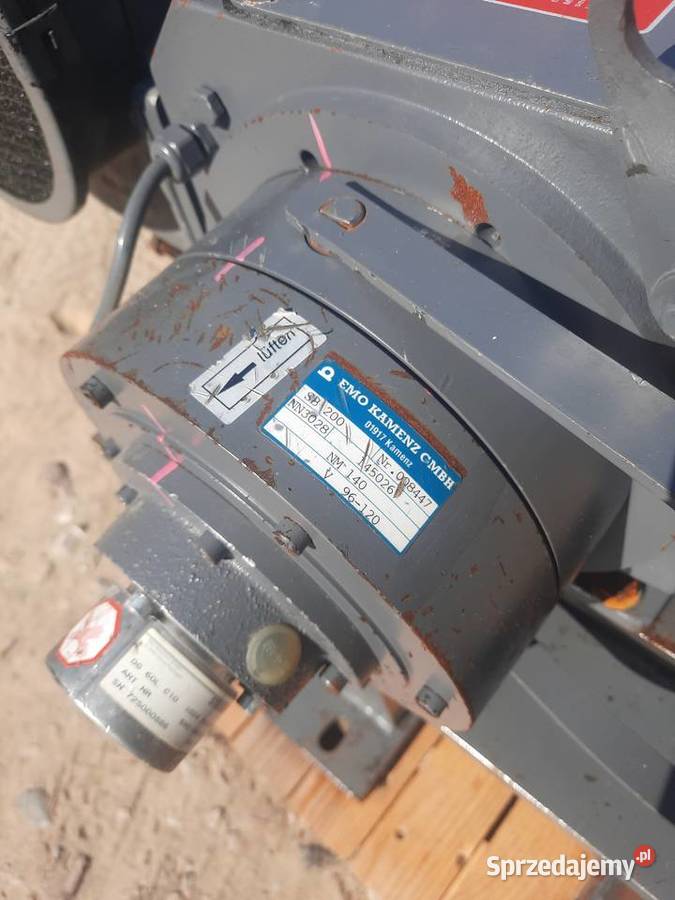 SILNIK GŁÓWNY MAN ROLAND 300 BAUMULLER GNAG 132 Produkcja Nowy Tomyśl sprzedam