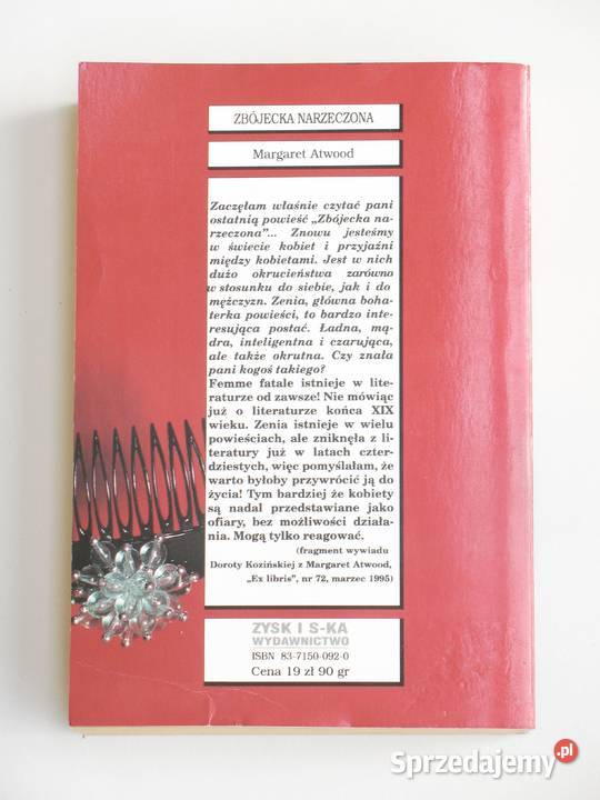 Zbójecka narzeczona Margaret Atwood Kraków
