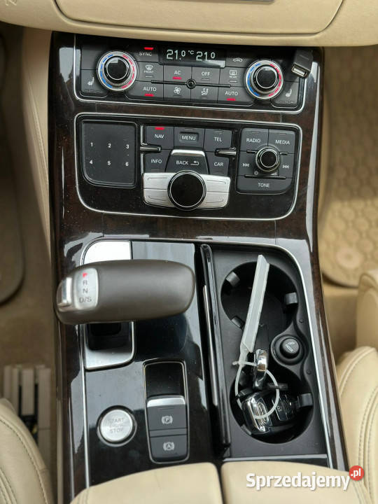 Audi A8 Faktura VAT 23 42 TDI wyposażenie D4 A8 Tarnowskie Góry