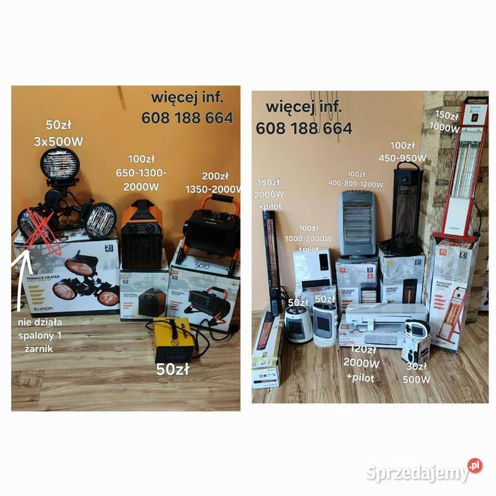 Farelki różne rodzaje Ostrów Mazowiecka sprzedam