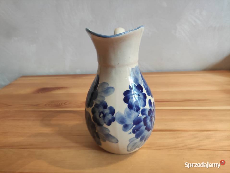Dzbanek fajans Niemodlin Sosnowiec