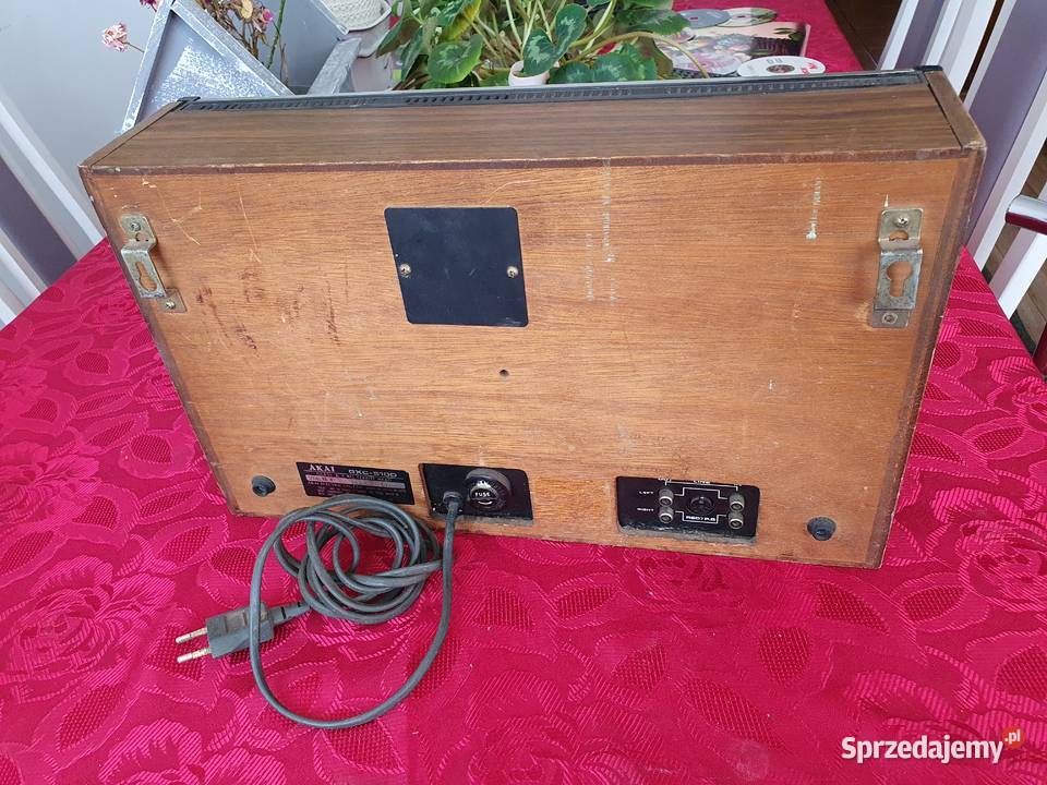 Stary zabytkowy deck magnetofon AKAI gxc510d Kępice
