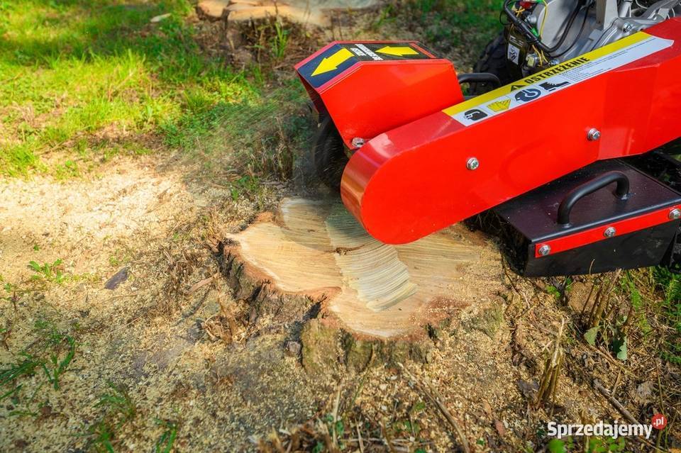 Frezowanie karczowanie pieńków zrąbkowanie Tomaszów Mazowiecki sprzedam
