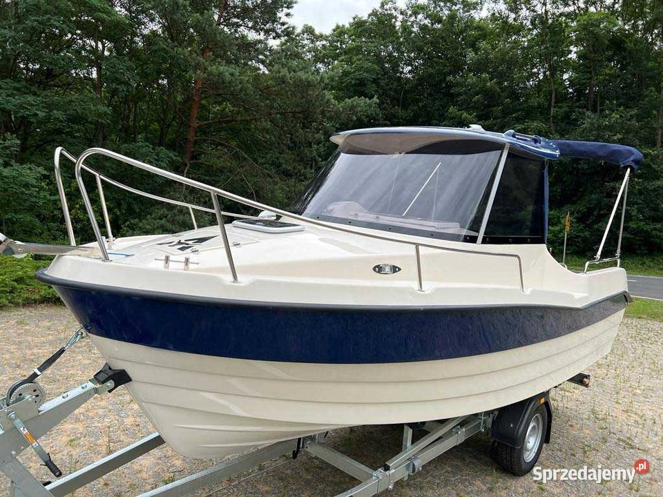 ŁÓDZ MOTOROWA PILOTHOUSE 540 Z PRZYCZEPĄ DMC1000 Wrocław
