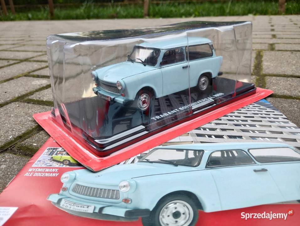 TRABANT 601 UNIVERSAL kombi hachette Samochody PRL nowy 1/24 Warszawa ...