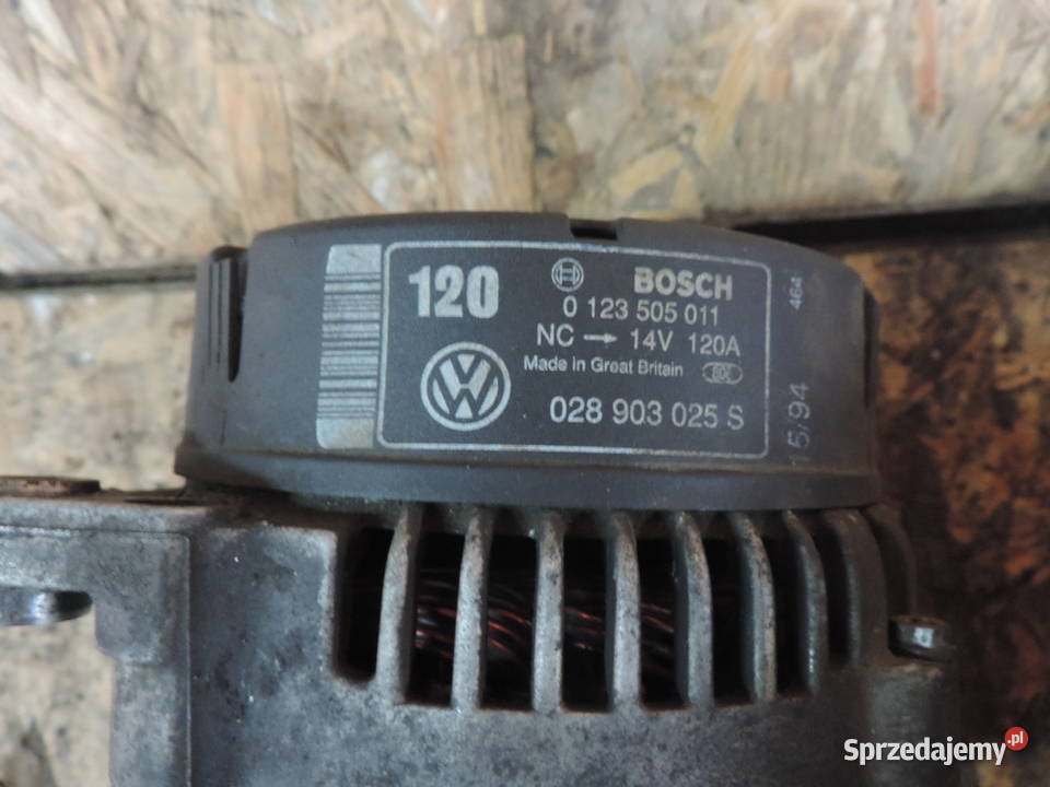 ALTERNATOR VW VENTO 19 TDI Części samochodowe Nowy Sącz
