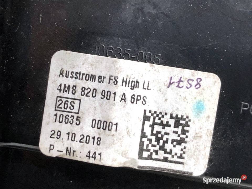 KRATKA NAWIEWU LEWY PRZÓD AUDI Q8 4M8820901A SUV Kratki nawiewu Części samochodowe podkarpackie sprzedam