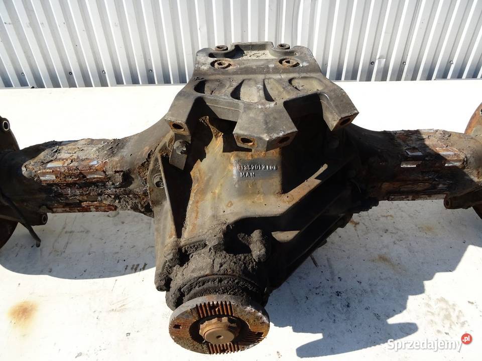 MOST TYŁ DYFER MAN TGX I 3814 18 480 Van minibus ciężarowe