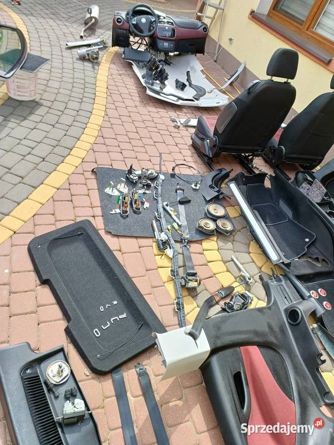 Piłka tył fiat Punto Evo lubelskie Hrubieszów