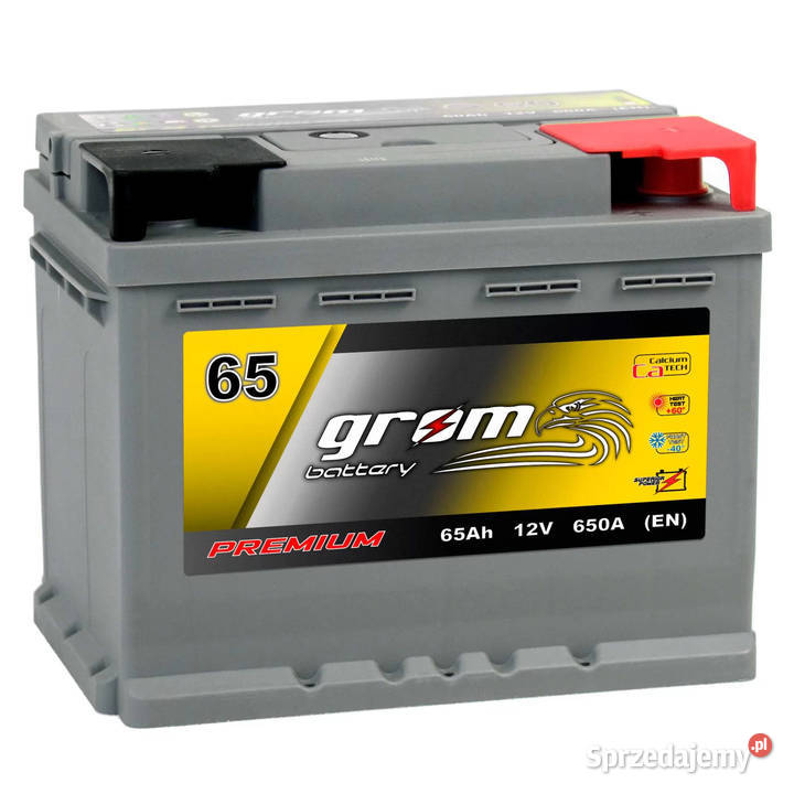 Akumulator GROM Premium 65Ah 650A EN DTR dolnośląskie Wrocław