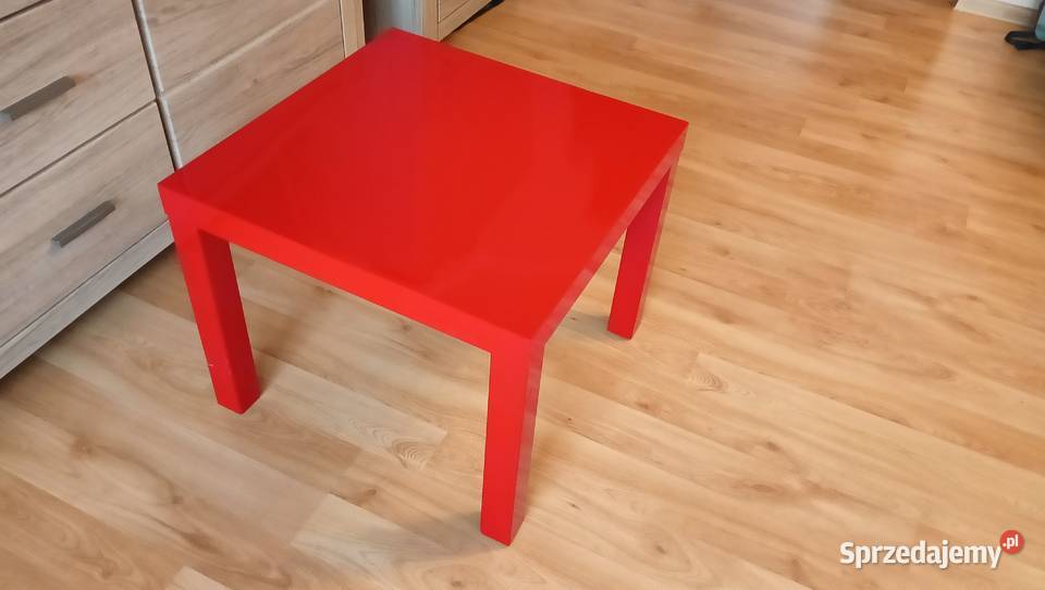 Stolik czerwony Szczecin sprzedam