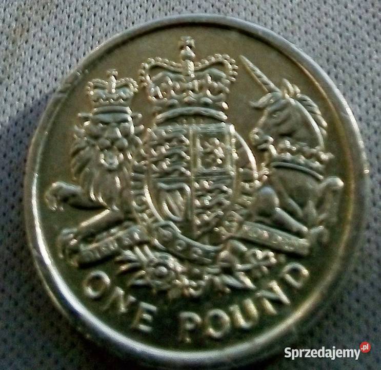 WIELKA BRYTANIAONE POUND2015 r HERB KRÓLEWSKI 4 Legionowo