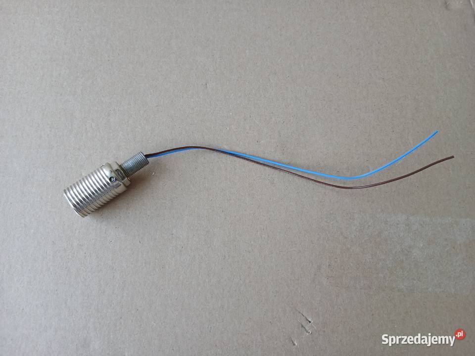 Oprawka G9 Metalowa z Przewodami 15 Nypel 15mm Pozostałe Warszawa sprzedam