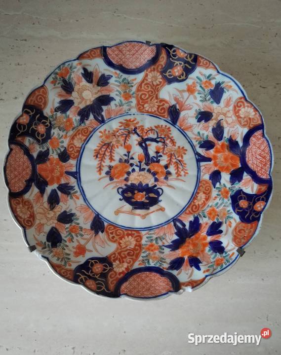 Talerz Patera japońska Imari XIXw sprzedam
